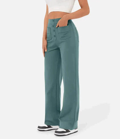 Lucia | High-waisted elastic casual pants