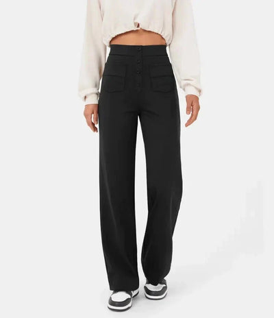 Lucia | High-waisted elastic casual pants